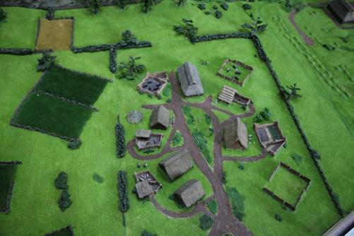 A model of a village

Description automatically generated