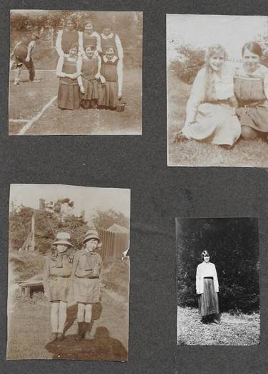 A group of photos of women and children

Description automatically generated