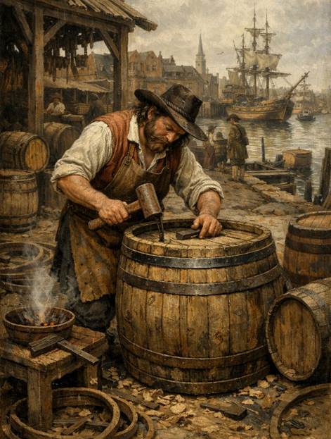 Wine cooper in Ratcliff
