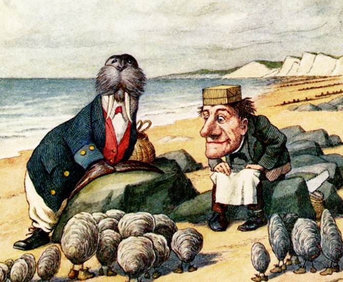 The Wisdom In Carroll's Nonsensical Poem, The Walrus And The Carpenter �  The Wisdom Daily
