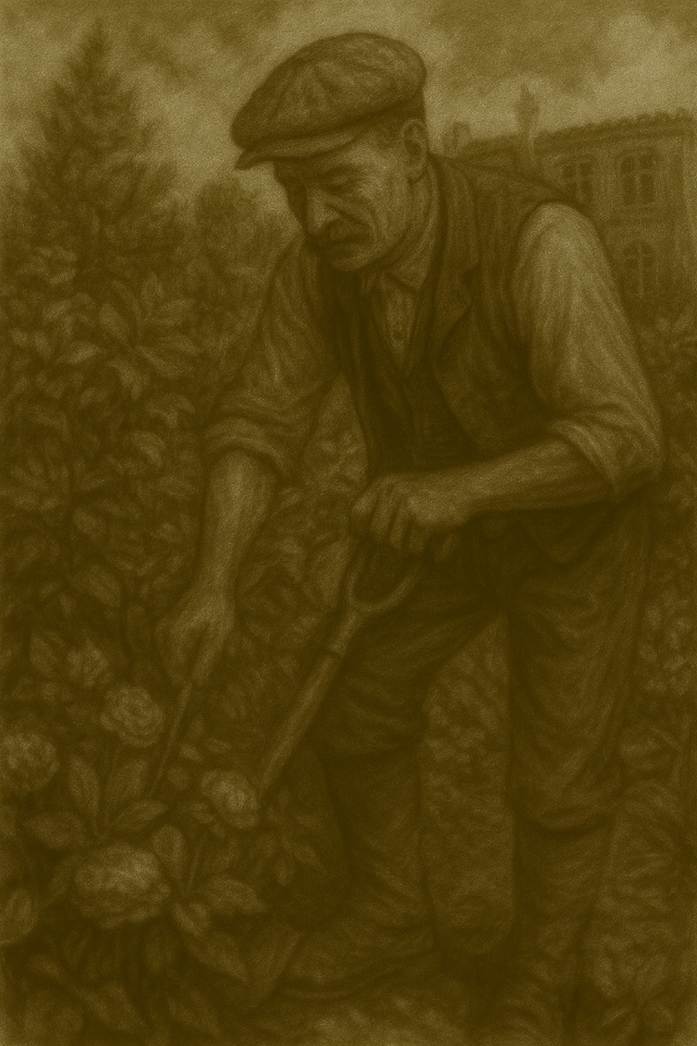 A person holding a shovel
AI-generated content may be incorrect.