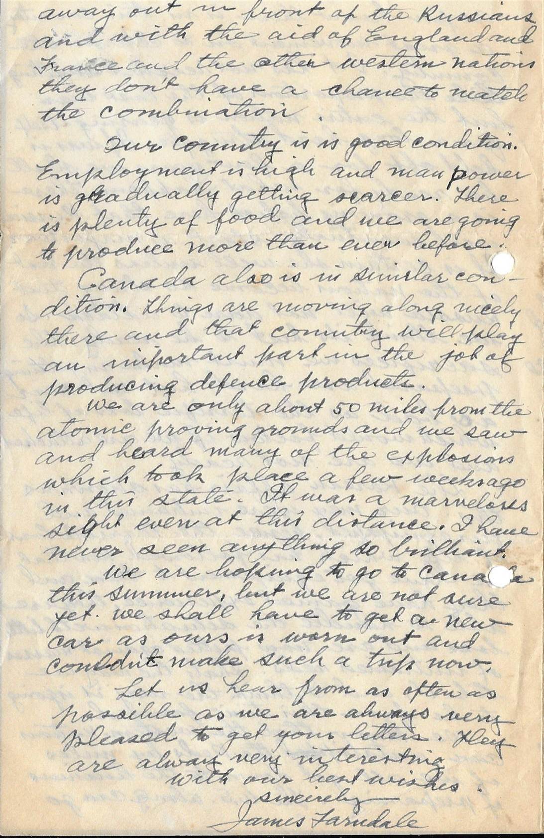 A close-up of a handwritten letter
Description automatically generated