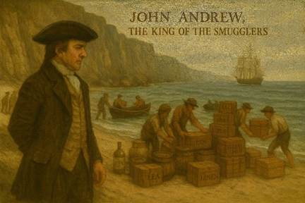 A painting of a person standing on a beach with a group of men in a hat

AI-generated content may be incorrect.