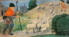 Sheep and Shepherds by MINIATURIST, English