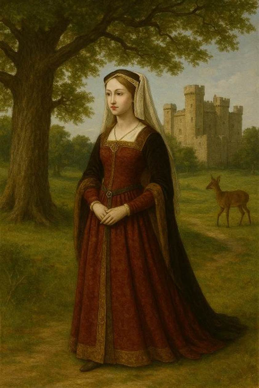 A painting of a person in a red dress

AI-generated content may be incorrect.