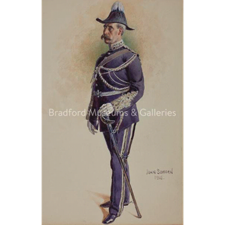 A person in a uniform

Description automatically generated