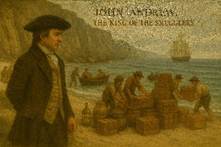 A painting of a person standing on a beach with a group of men in a hat

AI-generated content may be incorrect.