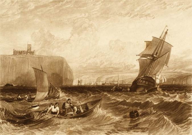 A group of people in a boat in the water
Description automatically generated
