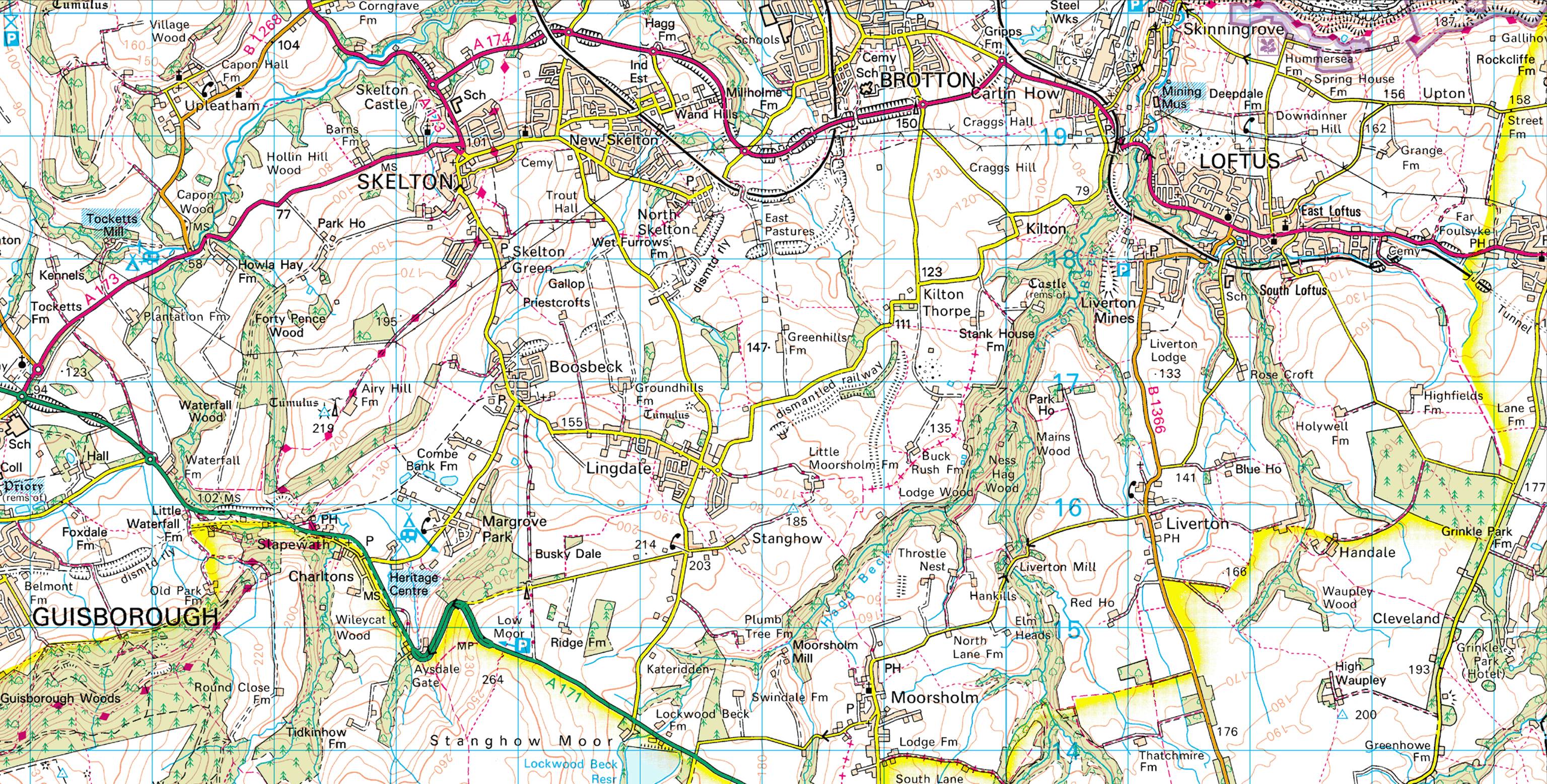 A map of a route

Description automatically generated